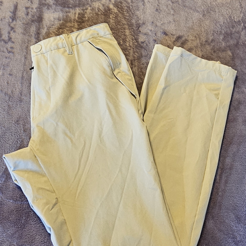 All in Motion Men's Light Khaki Chinos